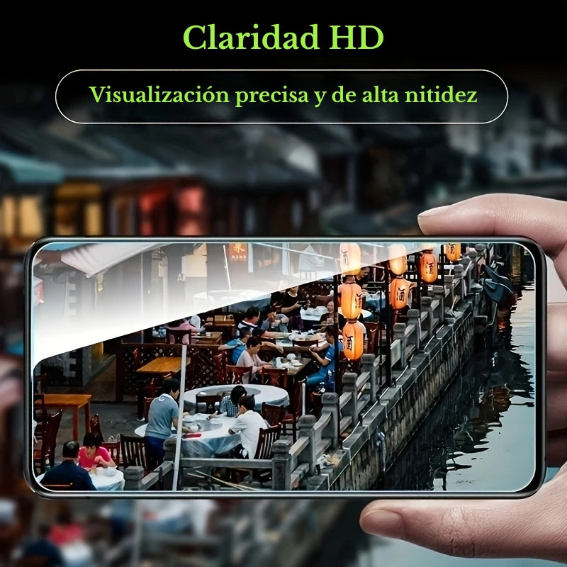 Kevlar Pro™ | Vidrio Templado Samsung con Colocador preciso para tu modelo