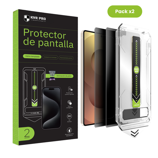 KVR PRO™ | Vidrio Templado Samsung Pack x2