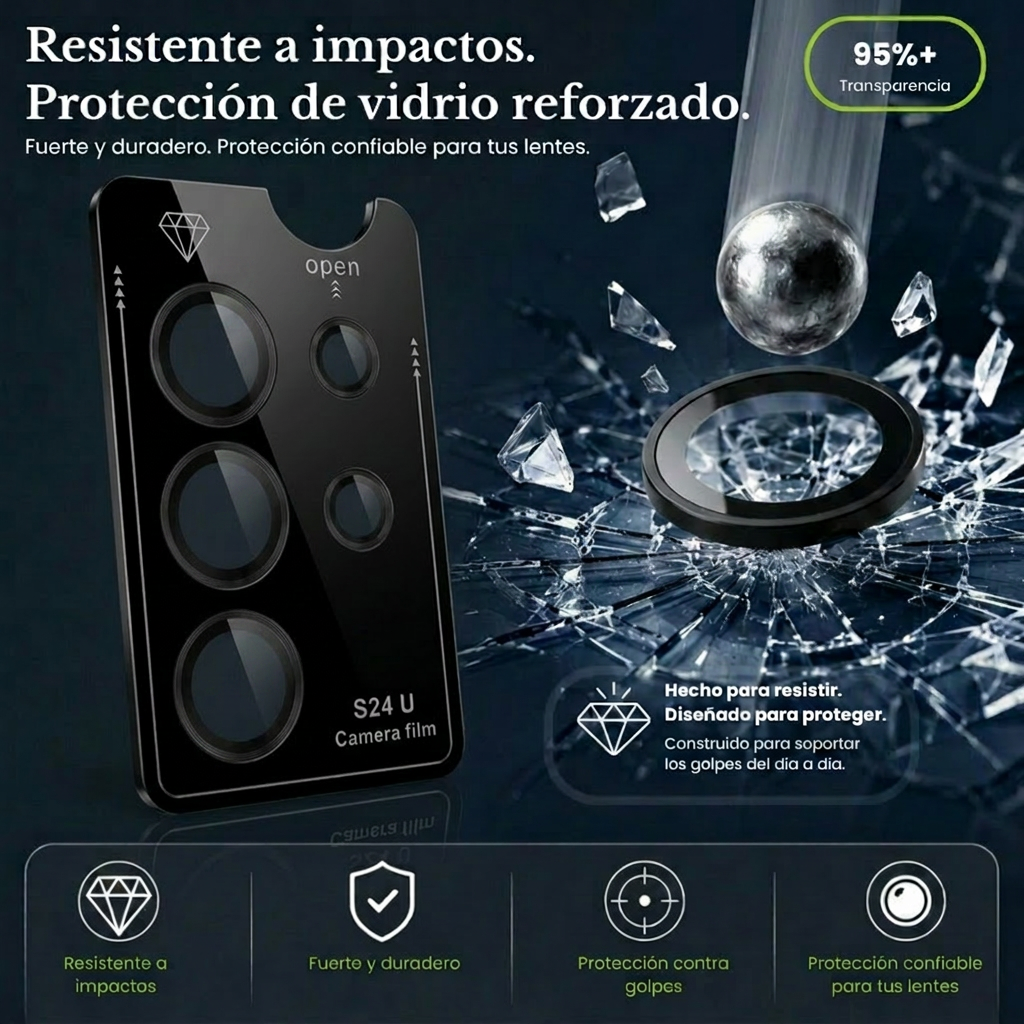 Kevlar Pro™ | Protector de Lente de Cámara Samsung