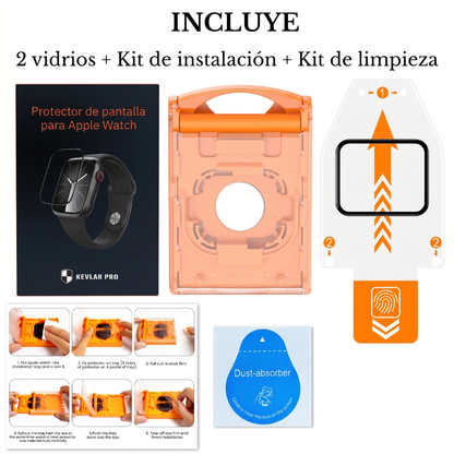 Kevlar Pro™ | Vidrio Templado Apple Watch