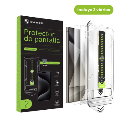 Kevlar Pro™ | Vidrio Templado Samsung - 2 pcs