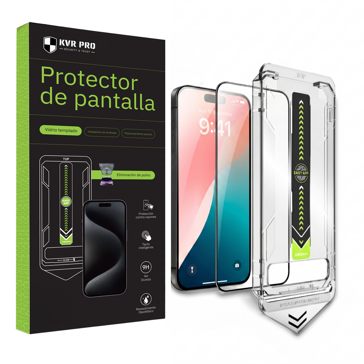 KVR PRO™ | Vidrio Templado iPhone